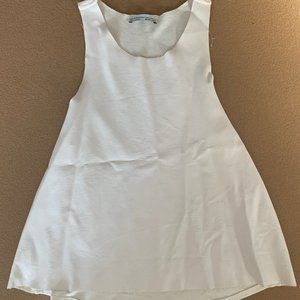 Zara Leather High Neck Top